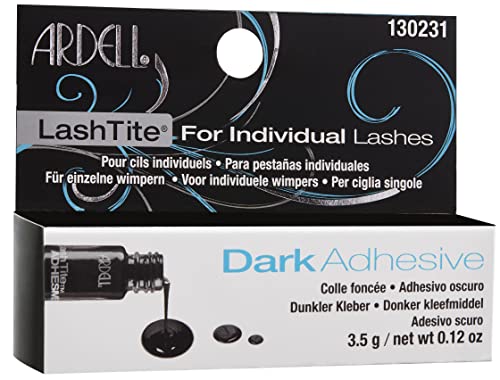Ardell Lashtite Adhesive Dark 3.7ml Bottle - Waterproof Formula
