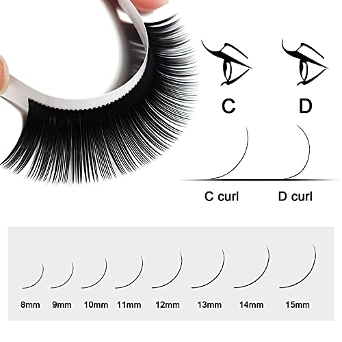 QUEWEL Lash Extension Kit, Clusters Bond & Seal, Applicator Tool, Glue Remover, Natural Look (FDD-H01-kit) - Image 11