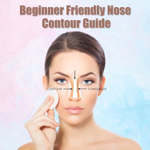 Contour Brush U Shape Double Ended Makeup Brush White Synthetic Fiber - Image 2