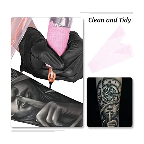 Tattoo Clip Cord Covers Sleeves, ATOMUS Disposable Cartridge Tattoo Machine Cover Bags 100pcs - Image 13