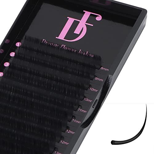 Lash Extensions 0.20CC-Mix8-15mm Matte Black Individual Eyelashes