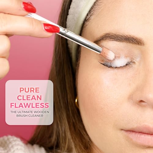 LLBA Lash Shampoo Brushes Set, Eyelash Cleansing Brush (Pink, Pack of 10) - Image 4