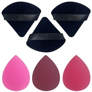 Beauty Blender Sponge and Powder Puff Set for Face and Body