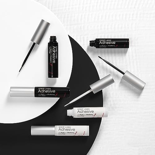 Lash Couture Black Strip Lash Adhesive with Biotin & Blueberry Extract, Latex-Free, Dermatologist Tested, Contact Lens Friendly, Strong Hold - Image 4