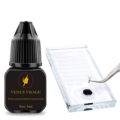 Eyelash Glue for Professional Lash Extensions - Extra Strong 5ml - 1-2 Sec Dry Time & 6-7 Weeks Bonding - Latex Free (5ml) - Image 3