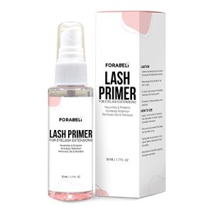Forabeli Eyelash Extension Primer 50ML (Spray) - Enhances Glue Retention/Hold Strength - Forabeli 50ml