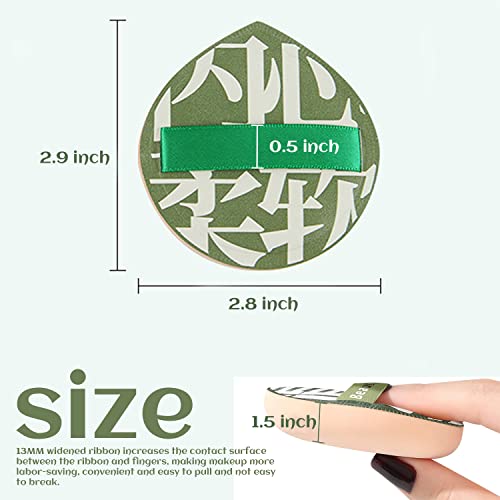 Makeup Sponge, Latex Free Air Cushion Powder Puff, Wet Dry Beauty Blender, HUIRUSO, Thick & Soft, High-Quality Material, Easy to Clean - Image 4