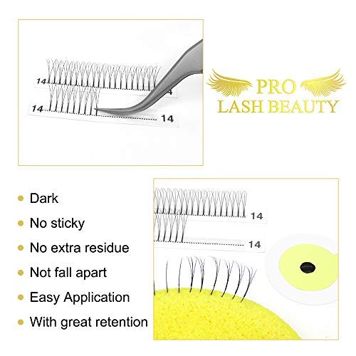 Lash Extension Kit 280Pcs Individual Lashes with Various Styles for DIY - Image 27