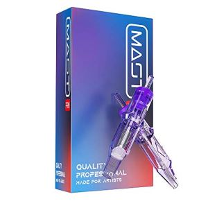Mast Pro Tattoo Cartridges 20Pcs Disposable Needles Curved Magnum (1007RM)