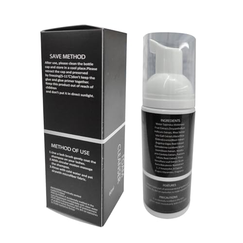 Lash Eyelash Extension Shampoo Brush 2 fl.oz 60ml Lash Foam Cleanser - Image 2