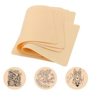 WZPB Tattoo Skin Practice - Double Sides Fake Skin 8x6" - Beginners & Experienced Artists
