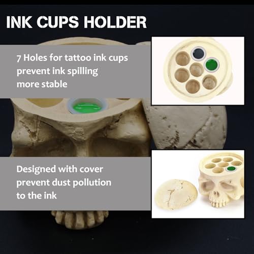 Tattoo Ink Caps Medium 1000PCS Disposable Plastic Tattoo Ink Cups Pigment Ink Caps for Tattooing - Image 6