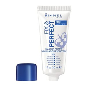 Rimmel London Fix & Perfect Pro Primer 30ml - Smoothes, Resurfaces, Brightens, Protects - Packaging May Vary