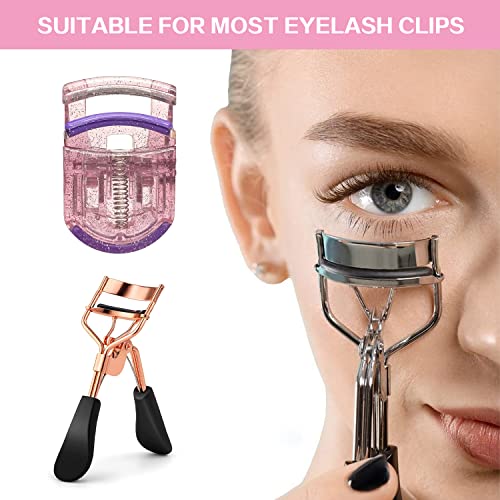 JIRFZUY 30 PCS Black Eyelash Curler Refills Pads Silicone Replacement - Image 2