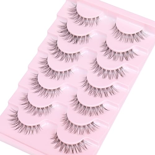 Natural Look Curly Mink Eyelashes 16MM D Curl 7 Pairs Pack - Image 3