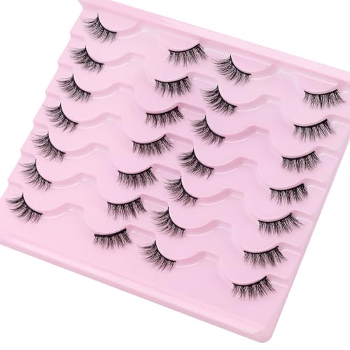 EMEDA 10 Pairs 3D False Eyelashes Natural Look Lightweight Reusable - Image 31