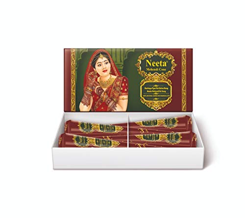 All Natural Herbal Henna Cones - Pack of 12 - Temporary Tattoos - Image 5