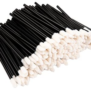 Farsa Life Lip Wands Applicator 300 pcs Black Color
