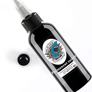 Tattoo Ink Super Black Pigment Set Kits Body Arts Professional Beauty Permanent 2 OZ