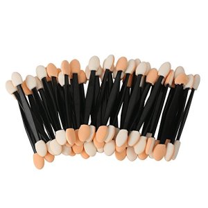 Disposable Eye Shadow Applicator Sponge Brushes - 50pcs