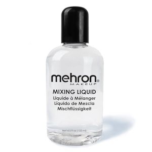 Mehron Makeup Mixing Liquid (4.5 oz) - Water-Resistant Seal, Intensify Shadows, Multi-Purpose, Cruelty-Free