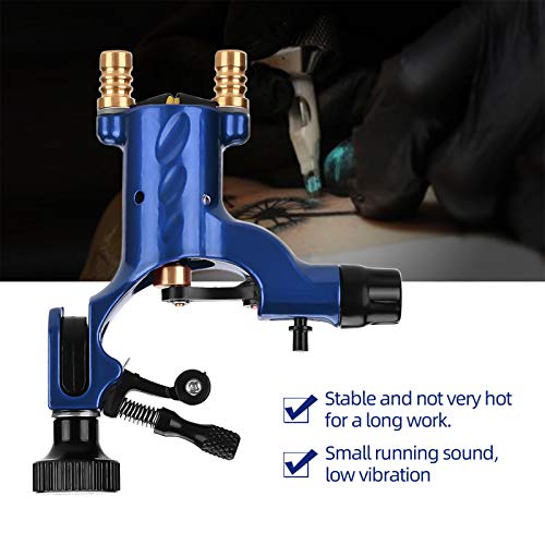 Silent Alloy Dragonfly Rotary Motor for Liner Shader Tattoo Machine Handle (Blue) JimKing - Image 2