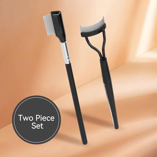 Eyelash Comb Set, Stainless Steel Teeth, Travel Friendly, Agatige - Image 4