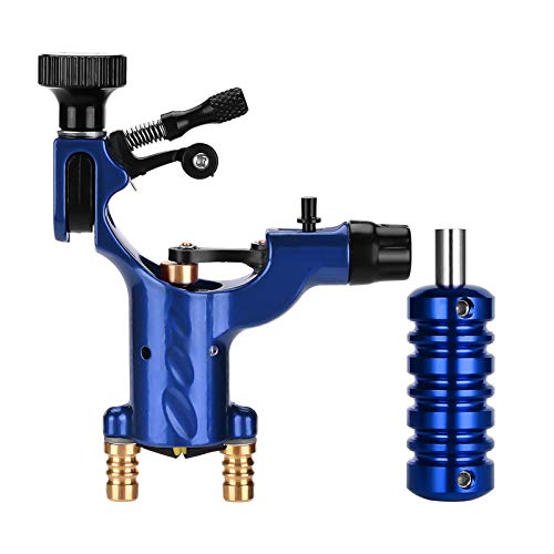 Silent Alloy Dragonfly Rotary Motor for Liner Shader Tattoo Machine Handle (Blue) JimKing