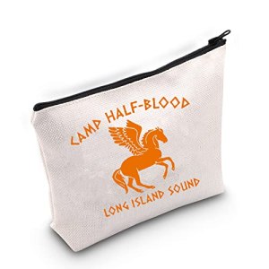 Percy Fan Gift Camp Half Blood Makeup Bag Pegasus Zeus Horror Novel Lover