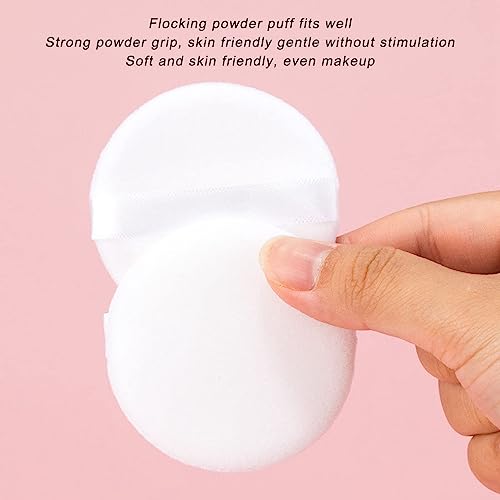 Refillable Loose Powder Box, Portable Container with Powder Puff, Prevent Powder Leakage, DIY Design, High-Quality Material - Image 3