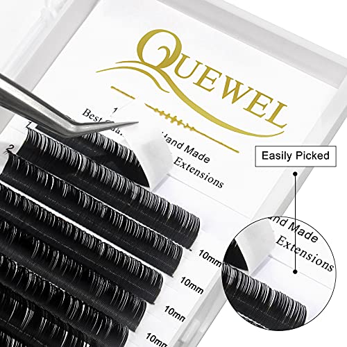 QUEWEL Lash Extension Kit, Clusters Bond & Seal, Applicator Tool, Glue Remover, Natural Look (FDD-H01-kit) - Image 16