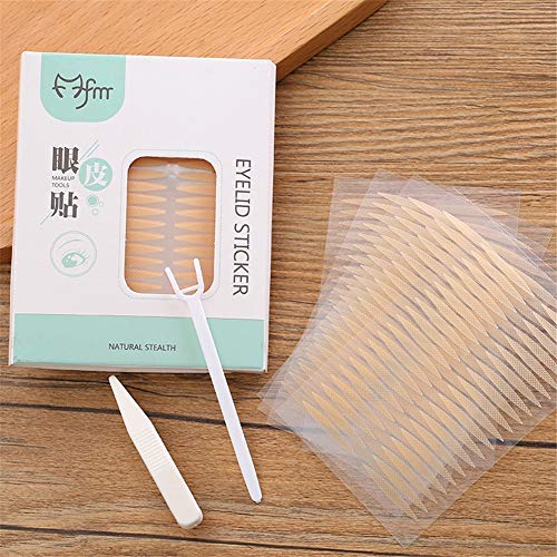 Double Eyelid Tape, Breathable Lace, Invisible, Instant Eyelid Lift, Self-adhesive, Big Eye Decoration