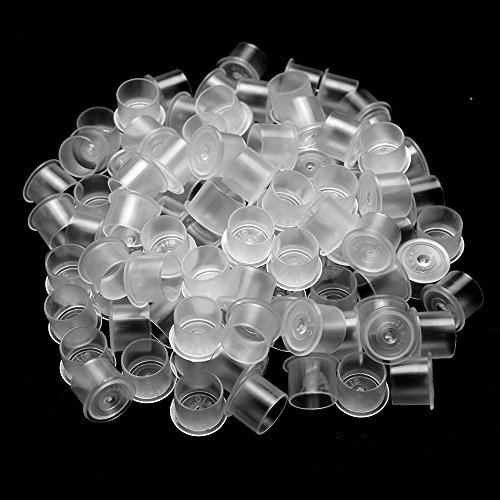 Tattoo Ink Caps-ATOMUS 100pcs Tattoo Ink Cups with Base, 16 Large Size - Image 5