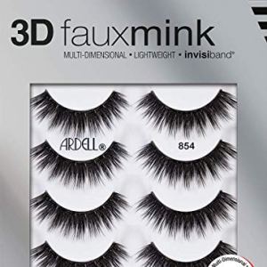 Ardell 3D Faux Mink 854 Multipack 4's Medium-Length Lashes