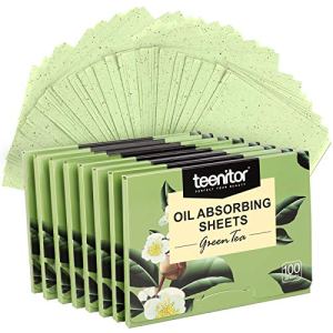 Natural Green Tea Oil Control Film 800 Ct, Gentle & Effective, Prevents Blackheads