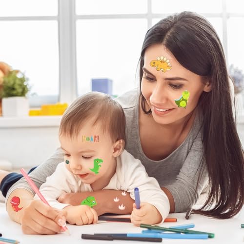 400PCS Kids Temporary Tattoos Stickers Party Favors Waterproof Cartoon Animal Tattoos for Birthday - Image 3