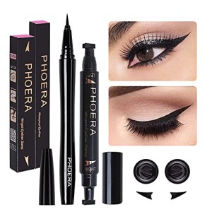 Super Slim Precise Felt Tip Liquid Eyeliner Pen, Waterproof & Smudge-proof