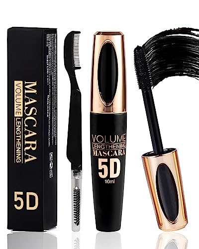 Long Lasting Waterproof 5D Silk Fiber Mascara, 6 Color Options - Image 9