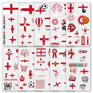 England Temporary Tattoos Stickers for World Cup Football Fans