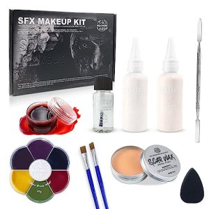 VIOLA HOUSE SFX Makeup Kit 6 Colors Bruise Wound Face Body Paint