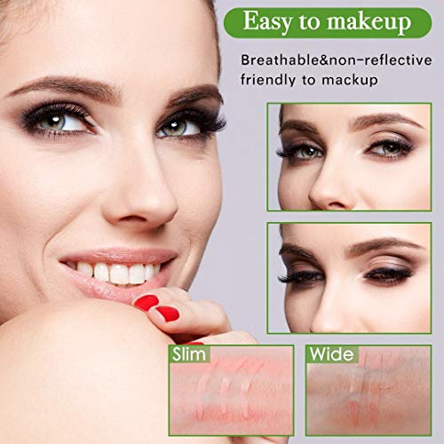 Invisible Slim Single-Sided Eyelid Tapes Stickers 600pcs/300 Pairs, Medical-use Fiber Instant Lift Eye Lid, Perfect for Hooded, Droopy, Mono-eyelids - Image 4