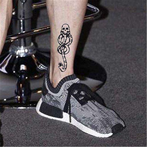 Dark Mark Mamba Snake Tattoo for Costume Party - Image 2