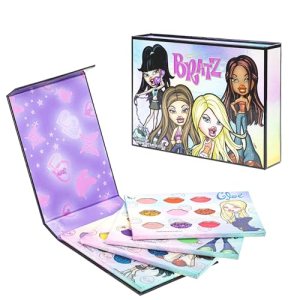 Bratz 27-Well Eyeshadow Palette, Vibrant Colors, Long-lasting, Non-Toxic