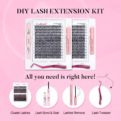 FADLASH Cluster Lash Glue Remover 5 ML for Cluster Individual Lashes - Image 22