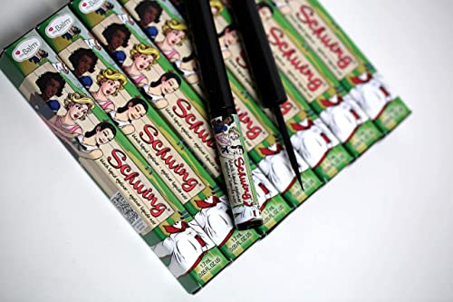 Schwing Liquid Eyeliner Black 0.5 fl. oz. Matte Finish Professional Quality - Image 9
