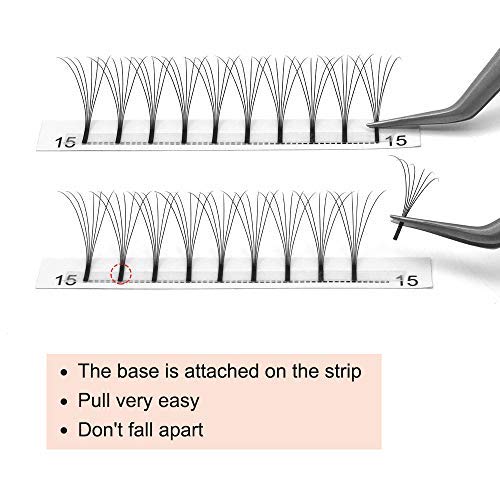 Lash Extension Kit 280Pcs Individual Lashes with Various Styles for DIY - Image 24
