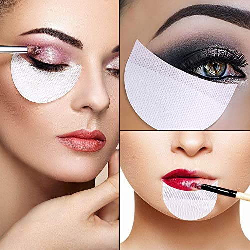 BetterJonny 200 Pcs Eyeshadow Stencils Pads for Eyelash Extensions - Image 3