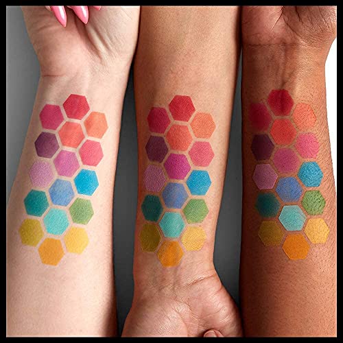 Eye Shadow Palette, 50 Colors Matte Shimmer Pressed Pigments Smooth Texture, Waterproof Long-lasting Nudes Metallic Makeup Pallet - Image 4