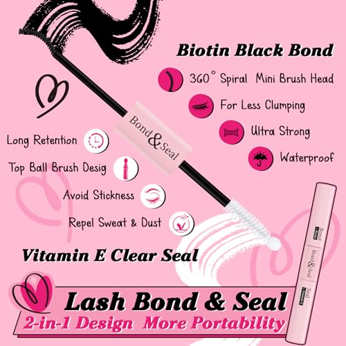 Lash Extension Kit 280Pcs Individual Lashes with Various Styles for DIY - Image 33