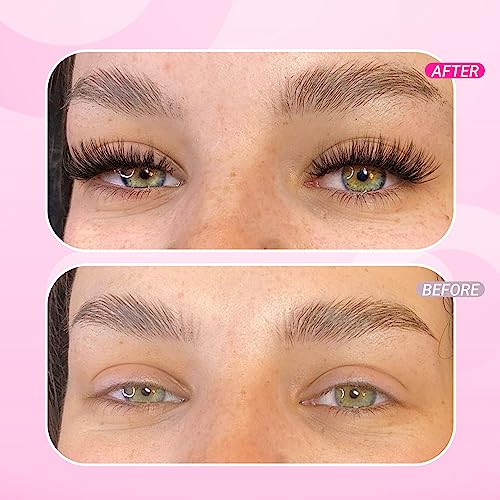 Lashes Wispy False Eyelashes Natural Look 3D Mink Eye Lashes Pack (A10-14mm) 10 Pair - Image 11